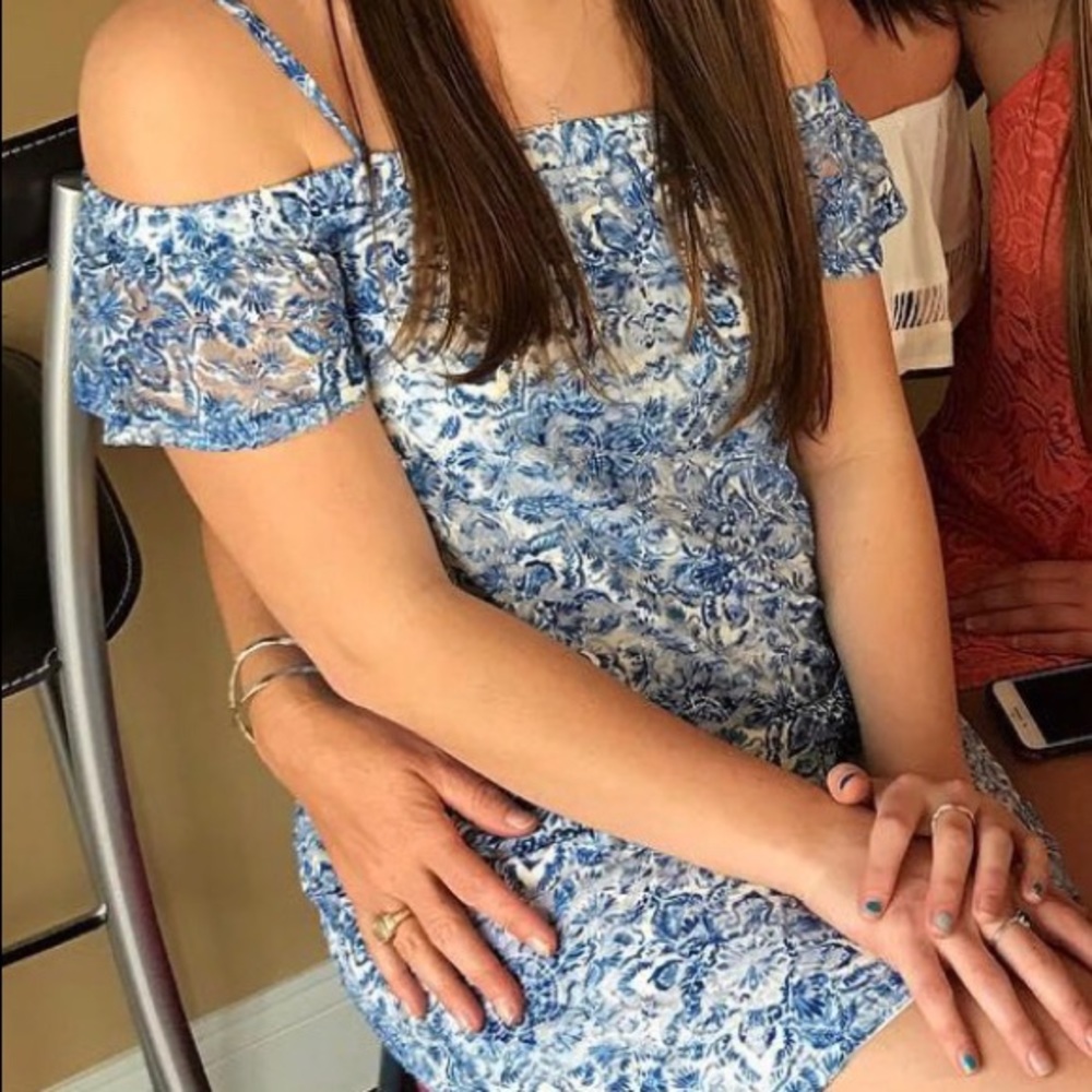 Off the shoulder dress